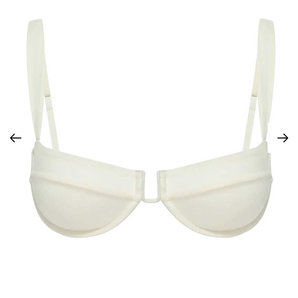 CALA ROJA TOP - IVORY - Monday Swimwear